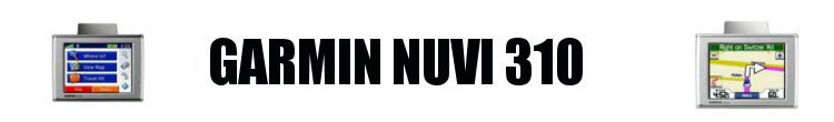 Garmin Nuvi 310